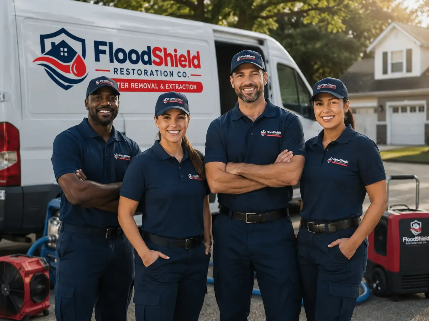 Flood Damage Restoration company in Portland, TX
